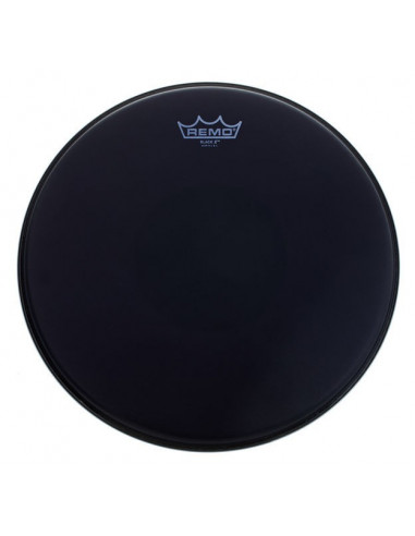 Remo BA-0814-ES 14 Suede Ambassador  Black