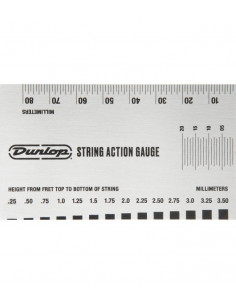 Dunlop DGT04 Regla de accion de cuerdas