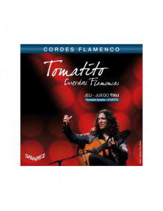CUERDAS GUITARRA CLASICA FLAMENCA SAVAREZ TOMATITO T50J...