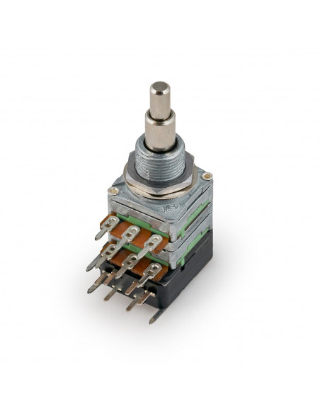 MEC 84110 Mono Stacked Potentiometer, B100K/cc / B100K/cc, Push/Pull