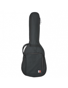 EK FUNDA GUITARRA ACUSTICA DE 15MM EK NEGRA