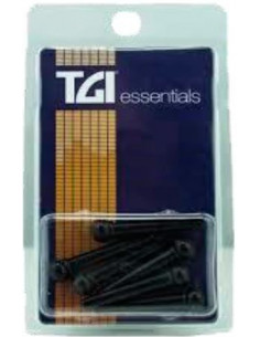 PIVOTES NEGROS PARA PUENTES DE GUITARRA ACUSTICA TGI