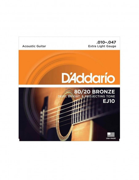 Daddario EJ10 Bronze Extra Light