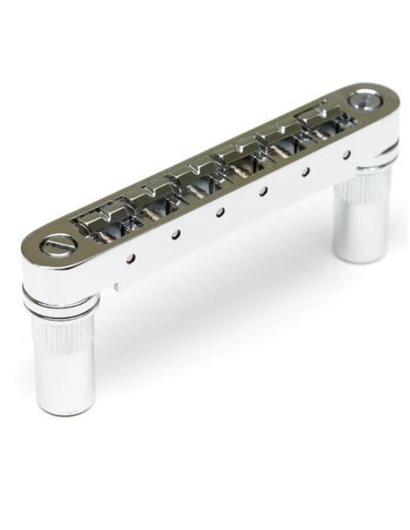 GRAPH TECH RESOMAX NV1 6MM TUNE-O-MATIC BRIDGE W/ RESOMAX SADDLES (SELECT FINISH) (PM-8863) NO