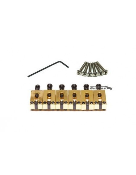Graph Tech STRING SAVER CLASSICS SADDLES SET STRAT & TELE STYLE 2 1/16 STRING SPACING (MODEL PG-8000-0G SELECT FINISH)