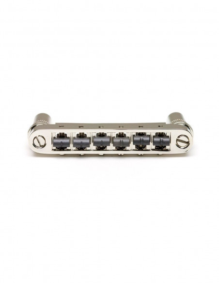 Graph Tech RESOMAX NV2 6MM TUNE-O-MATIC BRIDGE W/ STRING SAVER SADDLES (SELECT FINISH) (PS-8863CO))