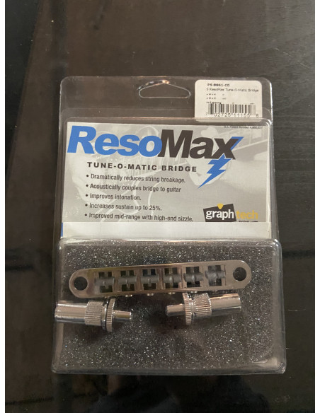 Graph Tech PS8861C0 Puente ResoMax 6mm Cromado