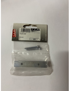 SCHALLER Apoyadedo Cromado E3-221