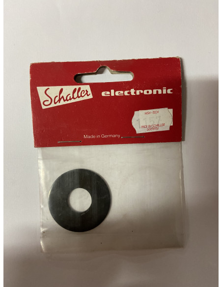 SCHALLER Placa Switch  LP Negro E3-1157