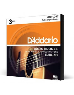 DAddario EJ10-3D