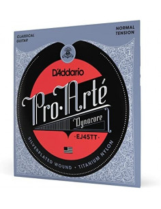 D'Addario EJ45TT ProArte DynaCore Titanium Trebles Normal...