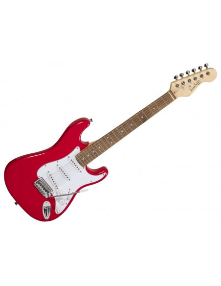 SOUNDSATION RIDER-JR FR - 3/4 double cutaway guitarra electrica con 3 single coils