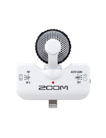 ZOOM IQ5 Professional stereo Microphone White