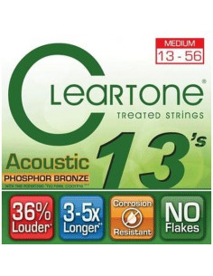 Cleartone 7413 Phosphor Bronze 013/056 para Guitarra...