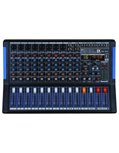 EK AUDIO MESA DE MEZCLAS PASIVA CON EFECTOS KG12A