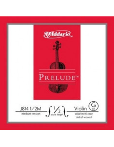 D'Addario Prelude Violin G 1/2 Medium Tension J814 1/2M...