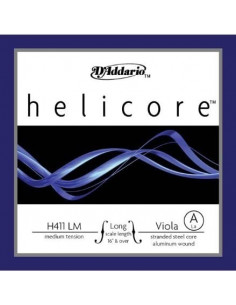 DAddario (Helicore H 411) (Aluminio) 1 Medium Viola 4/4 A...