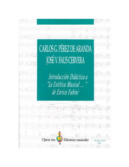 Introduccion Didactica a La Estetica Musical â€¦ de Enrico Fubini