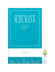 Papillons - OP.2 - Piano. SCHUMANN