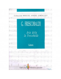 Aria Detta La Frescobalda - Guitarra