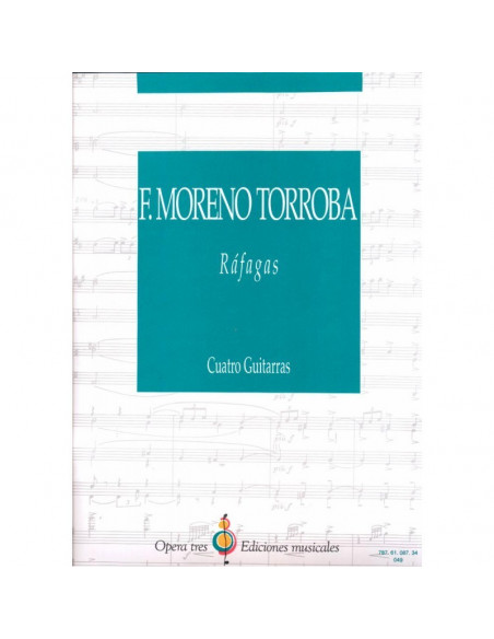 Rafagas - Cuatro Guitarras. F. Moreno Torroba