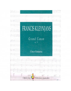 Grand Canon - OP. 91 - Cinco Guitarras