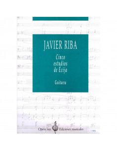 Cinco estudios de Ecija. Guitarra. Javier Riba