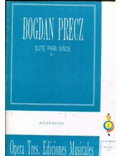 Suite para niños. Acordeon. Precz, Bogdan