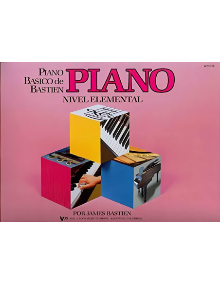 PIANO BASICO DE BASTIEN NIVEL ELEMENTAL POR JAMES BASTIEN