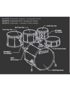 Tama Superstar  SK52FS-MNB