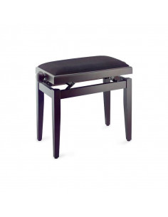 Stagg PB39 Banqueta Piano  Palisandro Satinado