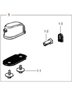 Tama MS412B20P (Set x20) Tornillo