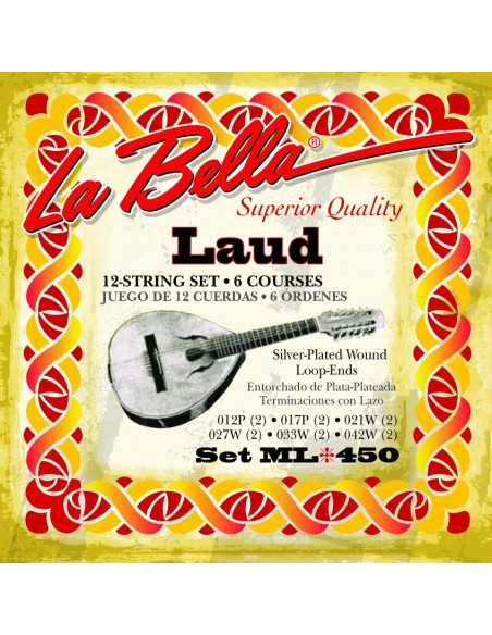 La Bella ML 450 Cuerdas Laud