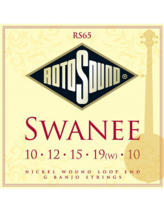 Rotosound RS 65 Cuerdas Banjo Nickel wound 5-Strings