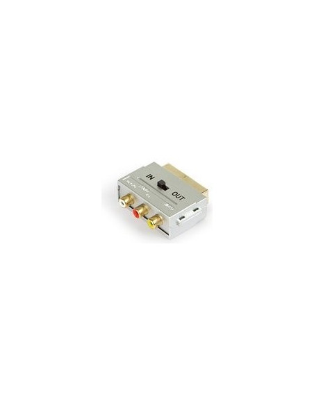 Fonestar SV-712 3 RCA a euroconector macho