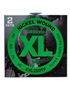D'Addario EXL220TP set de 2 unidades