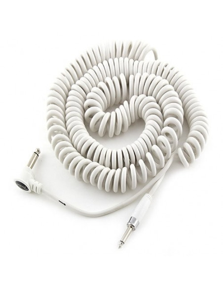 Fender Koilkord 15" Cable para Instrumento, blanco 4,5 m.