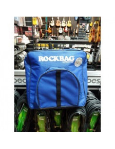 MOCHILA ROCKBAG PARA D.J. AZUL 10 VINILOS
