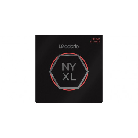 D'Addario NYXL1052 10-52 Cuerdas Guitarra Eléctrica