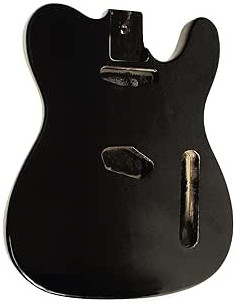 Golden Gate Cuerpo de Guitarra S-301 Fiesta Negro