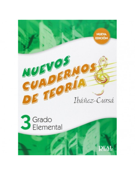 Libro Nuevos cuadernos de teoría 3 grado elemental
