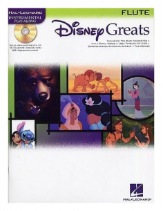 DISNEY GREATS FLUTE BOOK