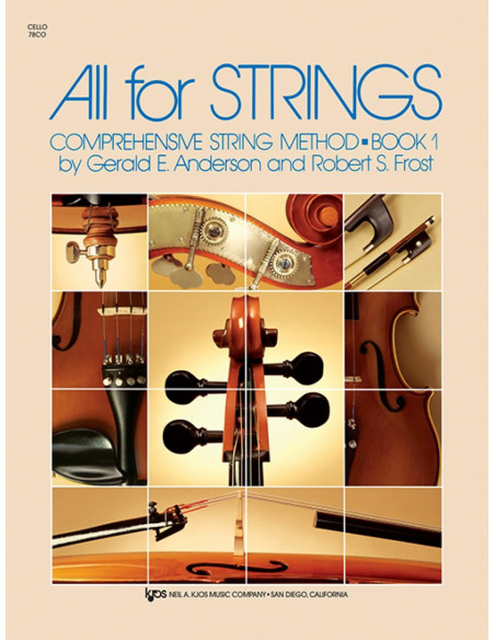 All for Strings Book 1 Cello 78CO