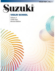 SUZUKI VIOLIN SCHOOL VOL.4 (VIOLIN PART) REVISED EDITION....