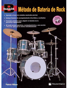 BASIX METODO BATERIA ROCK + CD: De Rock
