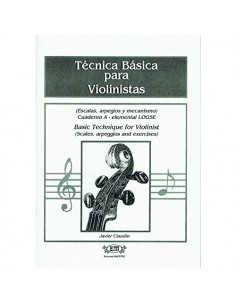 Técnica Básica Para Violinistas -  Claudio, Javier