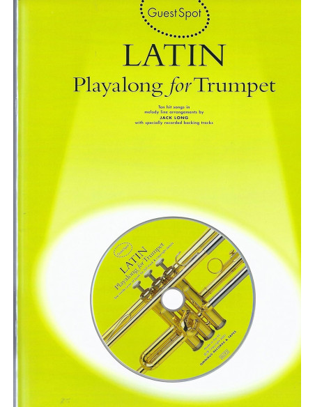 GS LATIN PLAYALONG TR+CD: Latin Playalong For Trumpet (Guest Spot)