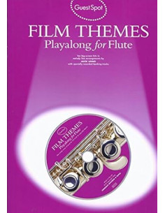 Guest spot: film themes playalong for flute +cd