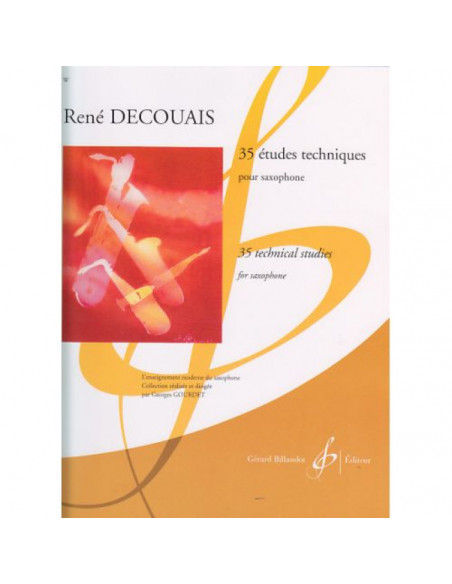35 Estudios Técnicos para Saxofón Decouais René