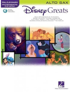 Disney Greats for Alto Sax Instrumental Play-Along